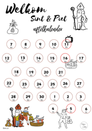 Sinterklaas aftelkalender - GRATIS