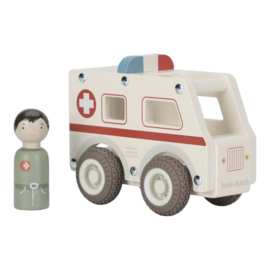 Houten ambulance - Wit - Essentials