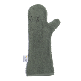 Baby Shower Glove - Darkgreen Beaver