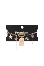 BEDELARMBAND LOVE DUST- GOUD