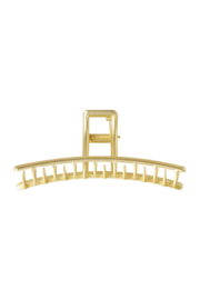 HAIR CLIP CURVED SHAPE VINTAGE- GOLD