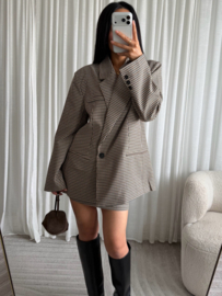 OVERSIZED BLAZER & WIDE LEG PANTALON