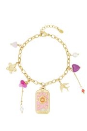 BEDELARMBAND LOVE DUST- GOUD