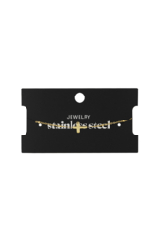 ARMBAND KLASSIEK KRUISJE-GOUD