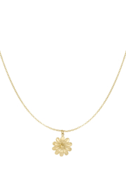 BLOSSOM BLISS KETTING- GOUD