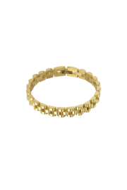 CLASSY SCHAKELARMBAND - GOUD