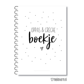 Boekje - Oppas/Crêche boekje