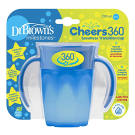 Drinkbeker - Cheers 360 Blauw (Dr Brown)