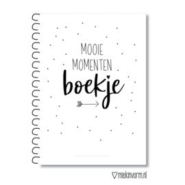 Boekje - Mooie momenten boekje