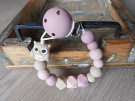 Speenkoord Pink Uiltje