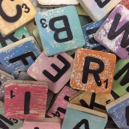 Houten letter A