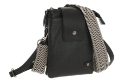 Horton crossbody en telefoontasje black, I'm Dutch