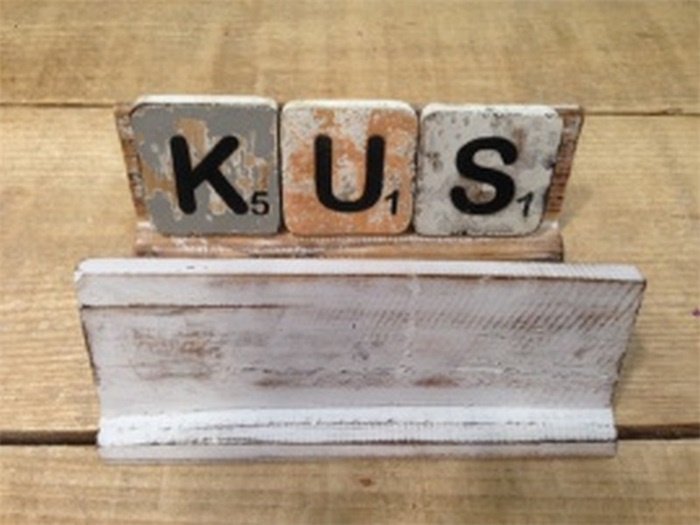 Letterplankje 20 cm