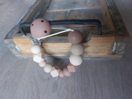 Speenkoord Bruin/ Beige