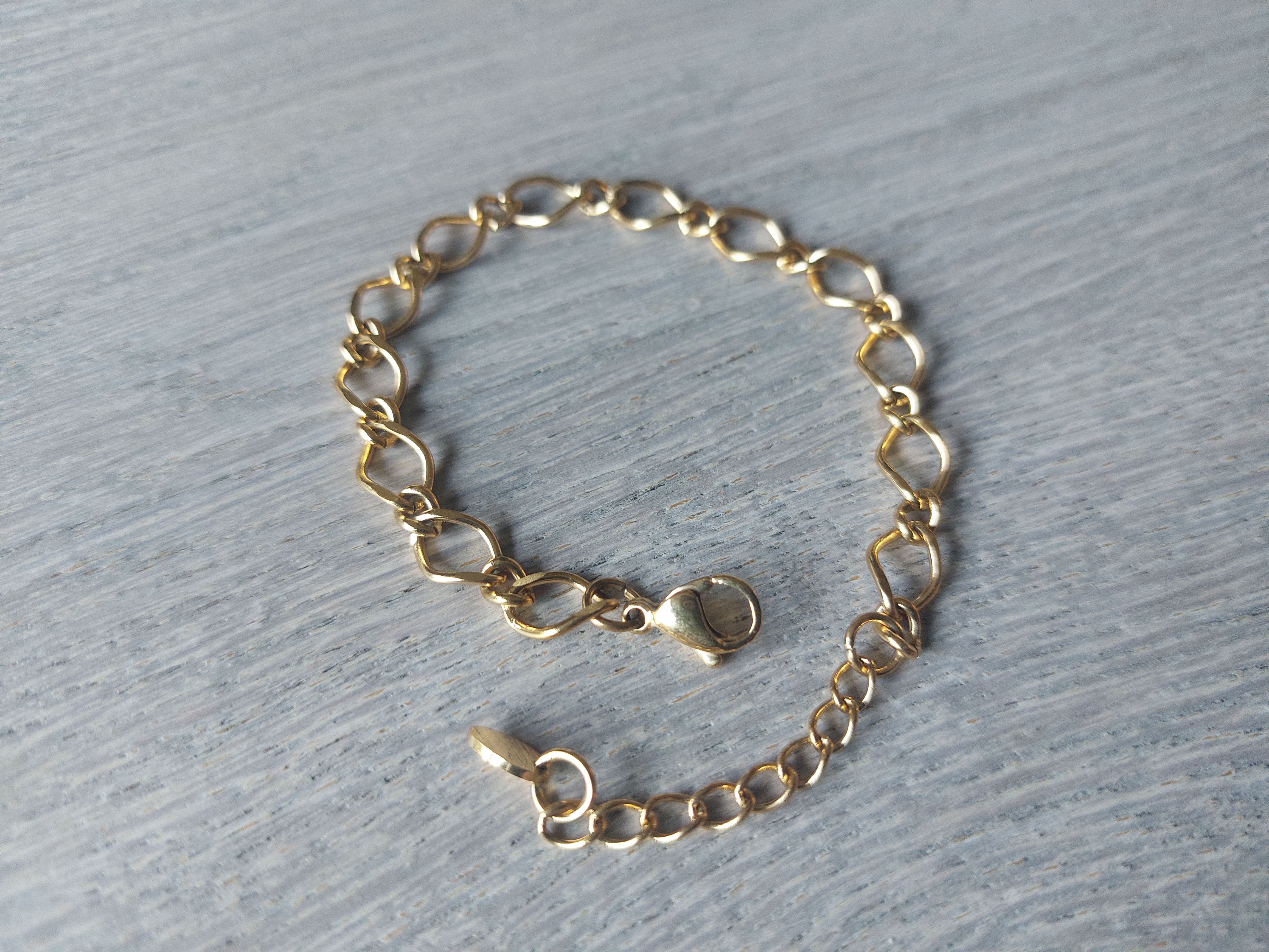Armband Figaro goudkleuring 2662, KalliKalli