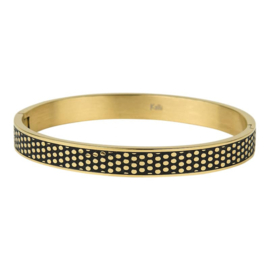 Armband Elin 6 mm goudkleuring L 2144, KalliKalli