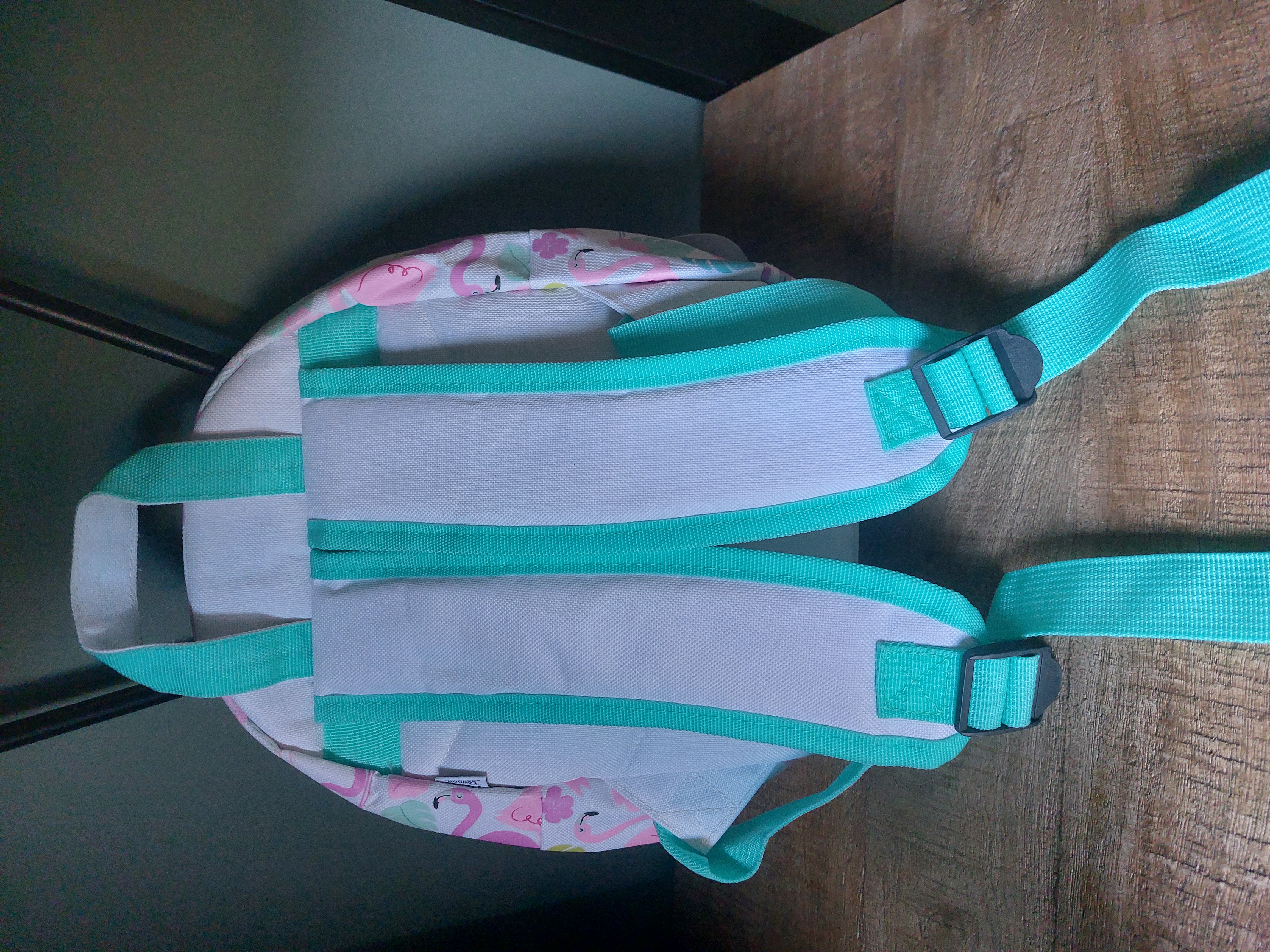 Rugtas flamingo, Rex London