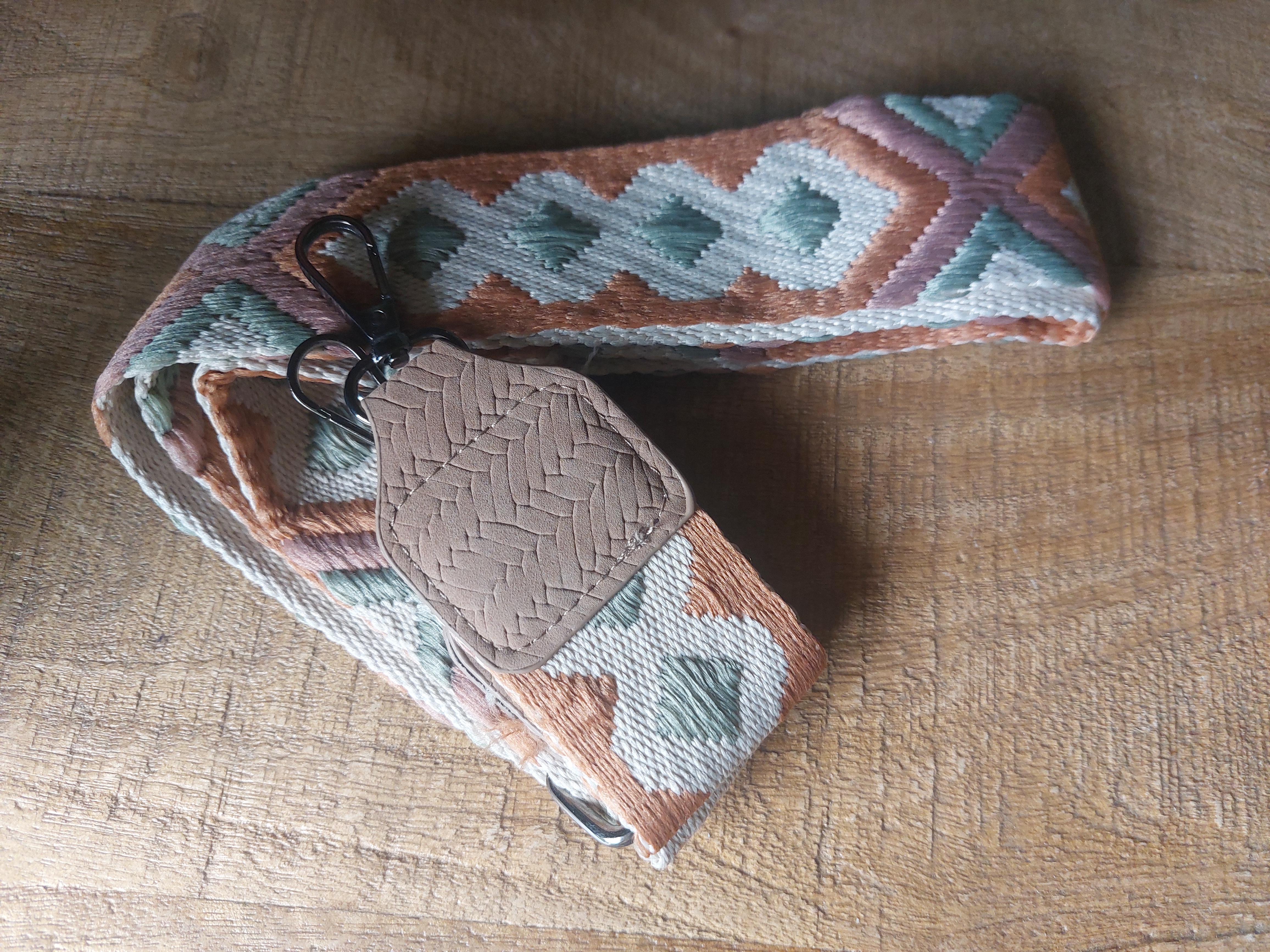 Schoudertasje Marken camel, I'm Dutch