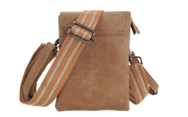 Lakewood camel crossbody tasje