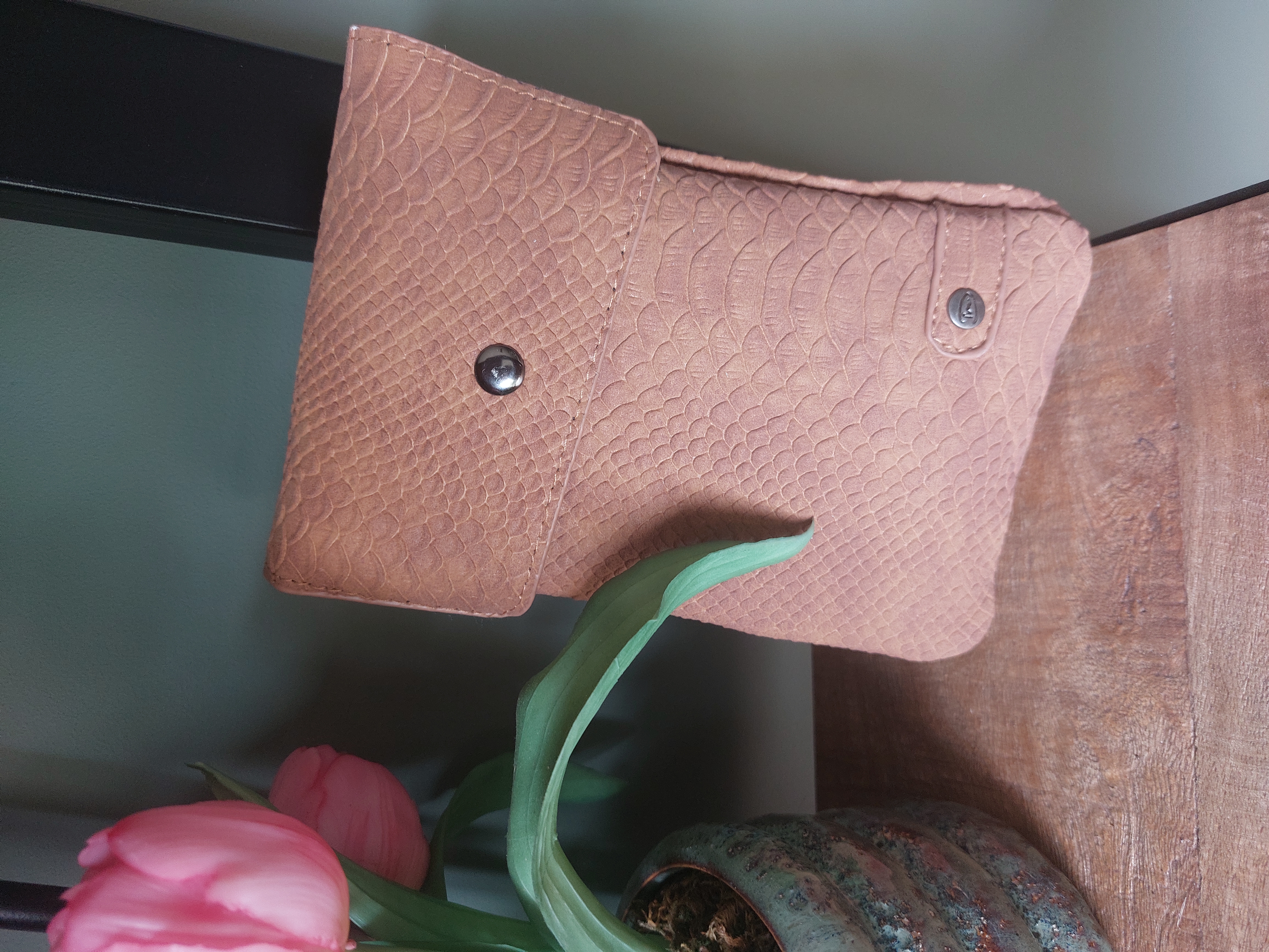 Schoudertasje Jisp camel, I'm Dutch