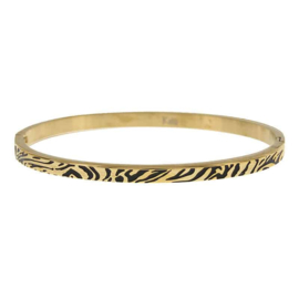 Armband Sophia 4mm goudkleuring L 2163, KalliKalli