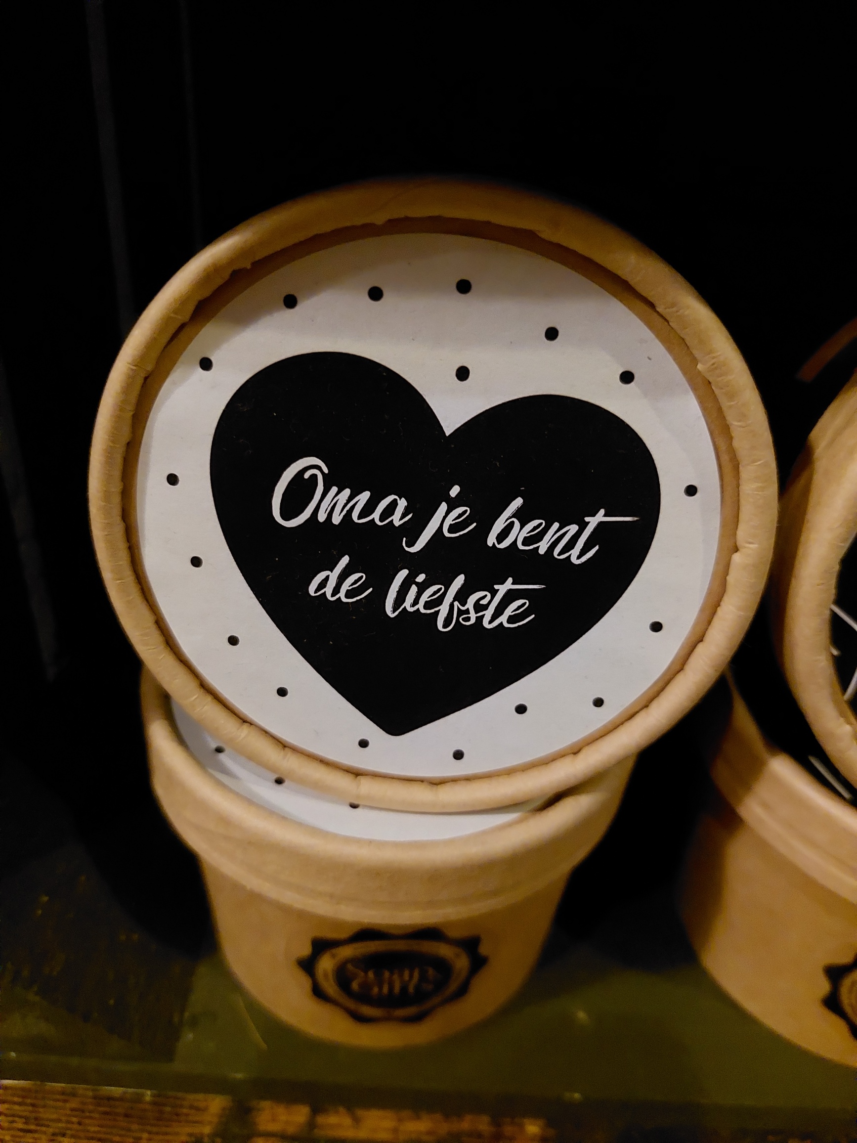 Doosje met hartzeep: Oma je bent de liefste