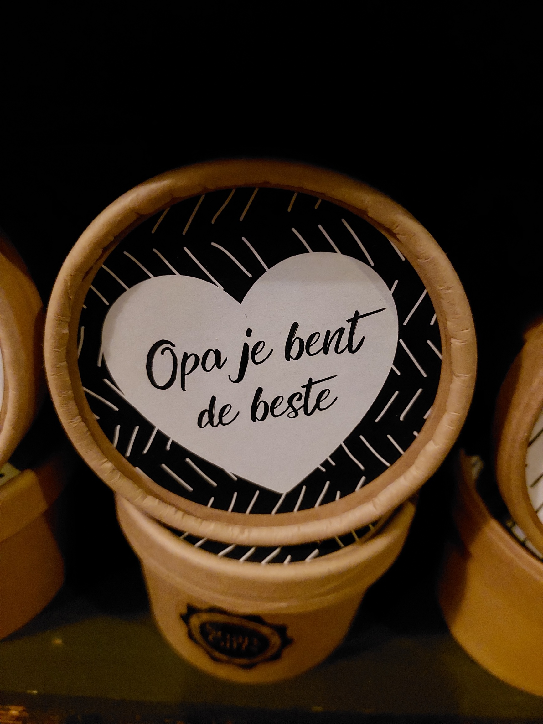 Doosje met hartzeep: Opa je bent de beste