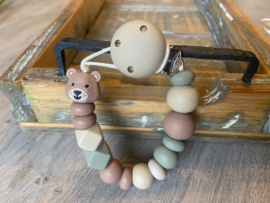 Speenkoord Bruin/Groen Beertje Beer