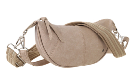 Brentford crossbodytas taupe, I'm Dutch