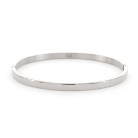 Armband Sophie 4 mm zilverkleuring L  2055 KallliKalli