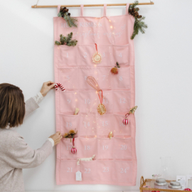Adventkalender 'Hugs kisses & Christmas wishes'
