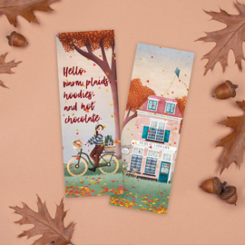 Boekenlegger 'Bibliotheek herfst'