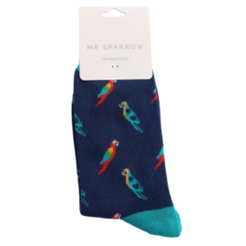 Mister Sparrow 'Parrots' (navy)