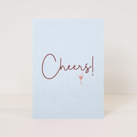 Kaartje 'Cheers!'