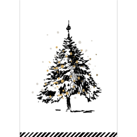 Kerstkaartje 'Christmas tree'