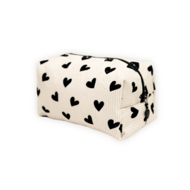 Toiletbag 'Hearts' | medium