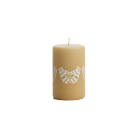 Kaars 'Winter feeling' | apricot