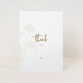 Kaartje 'Thank you'