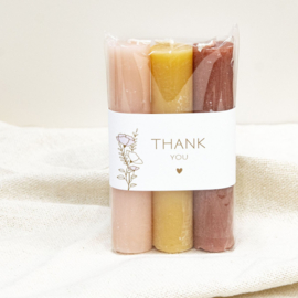 Candles 'Thank you'