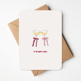 Kaartje 'Happy couple'