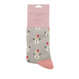 Miss Sparrow 'Little snowmen' (silver)