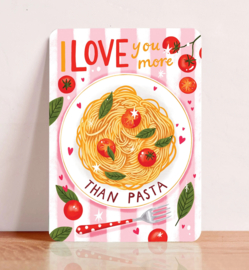 Kaartje 'More than pasta'