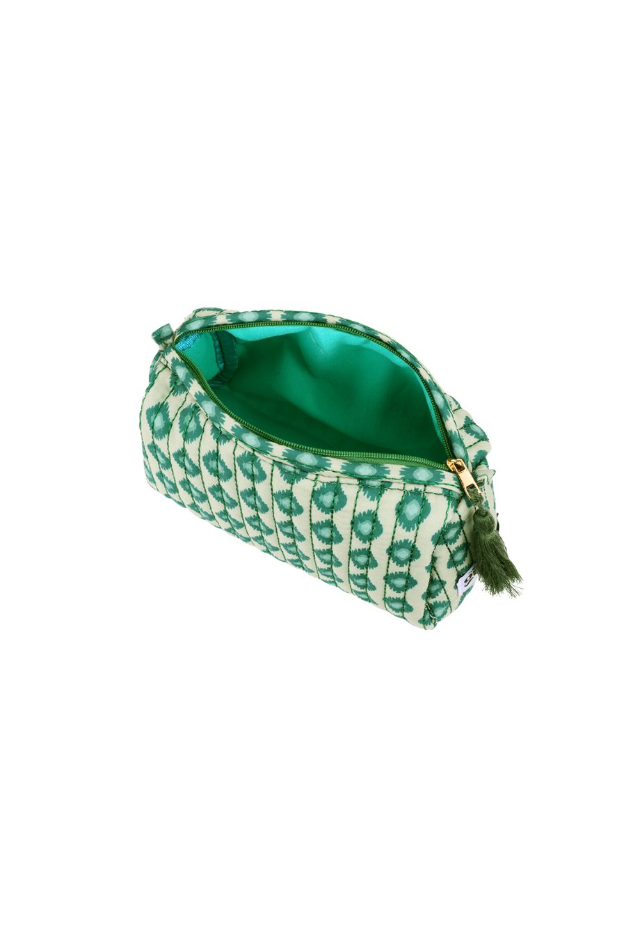 Make-up bag 'retro chique' | groen
