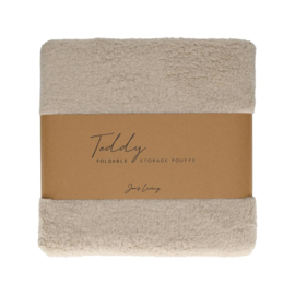 Teddy poef | taupe