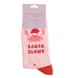 Miss Sparrow 'Santa claws' (pink)