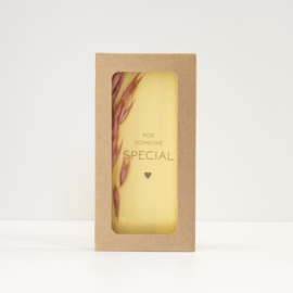 Giftbox met droogbloem 'Someone special'