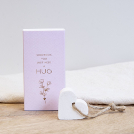 Giftbox met zeepje 'Hug'