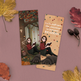 Boekenlegger 'Lezen in de herfst'