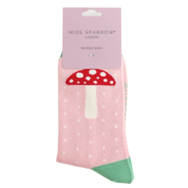 Miss Sparrow 'Dotted toadstool' (blush)