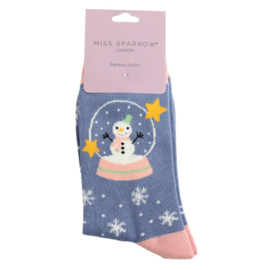 Miss Sparrow 'Snow globes' (denim)
